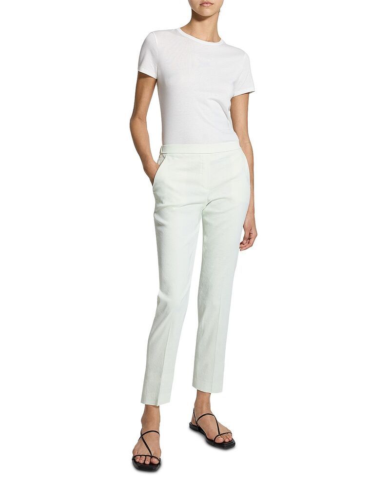 セオリー レディース ボトムス カジュアルパンツ リネン Theory Treeca Good Linen PullOn Pants Light Seaglass セオリー レディース ボトムス カジュアルパンツ リネン Theory Treeca Good Linen PullOn Pants Light Seaglass