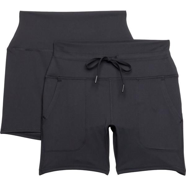 アールビーエックス レディース ボトムス ハーフパンツ・ショーツ ショートパンツ ニット RBX StretchKnit Shorts 2Pack 5 Black Black ブラック