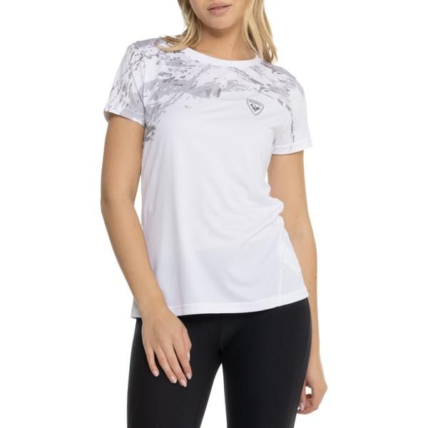 ロシニョール レディース トップス シャツ Rossignol SKPR LightShirt Short Sleeve White ホワイト