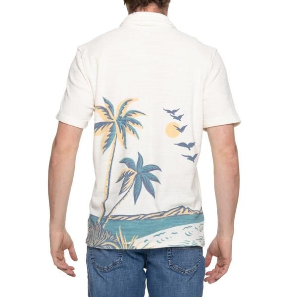 ファレティ メンズ トップス シャツ パイル Faherty Cabana Towel Terry Shirt Short Sleeve South Sand Beach サンド