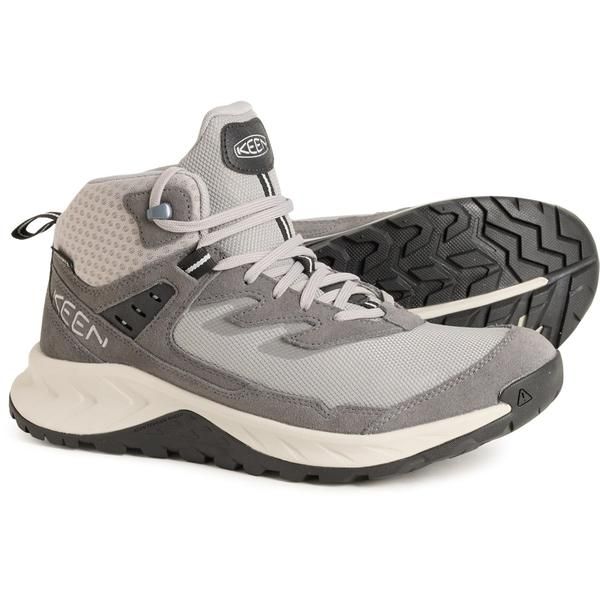 キーン メンズ シューズ ブーツ・レインブーツ Keen Hightrail Mid Hiking Boots Waterproof For Men AlloyVapor