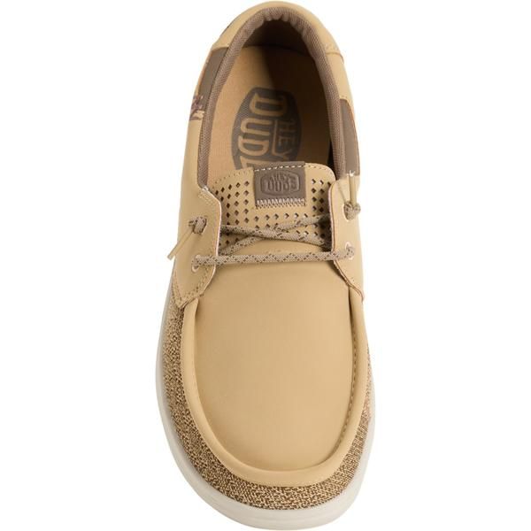 ヘイデュード メンズ シューズ スニーカー Hey Dude Welsh Grip Shoes SlipOns For Men Classic Brown ブラウン ヘイデュード メンズ シューズ スニーカー Hey Dude Welsh Grip Shoes SlipOns For Men Classic Brown ブラウン