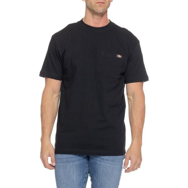 ディッキーズ メンズ トップス Tシャツ リラックスフィット Dickies Relaxed Fit PocketShirt Short Sleeve Black ブラック