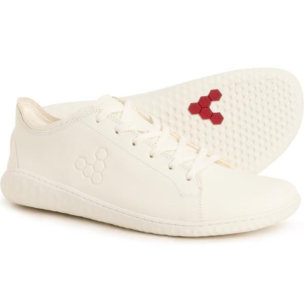 ヴィヴォ ベアフット レディース シューズ スニーカー レザー VivoBarefoot Made in Portugal Geo Court III Sneakers Leather For Women Bright White ホワイト