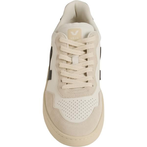ヴェジャ メンズ シューズ スニーカー レザー VEJA V90 Sneakers Leather For Men White Black ホワイト ヴェジャ メンズ シューズ スニーカー レザー VEJA V90 Sneakers Leather For Men White Black ホワイト