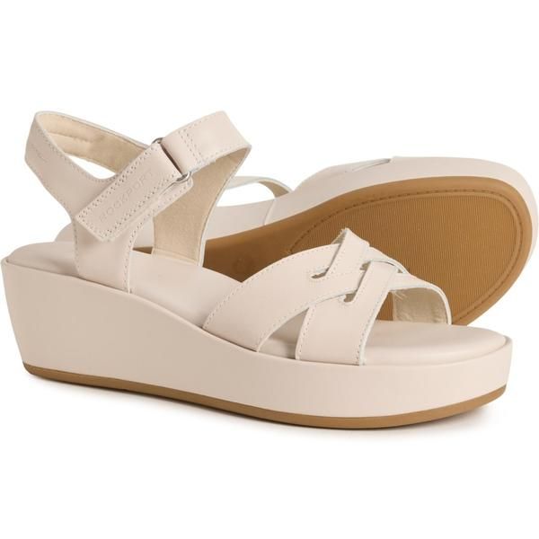 ロックポート レディース シューズ サンダル レザー Rockport Amira Wedge Sandals Leather For Women Ivory アイボリー ロックポート レディース シューズ サンダル レザー Rockport Amira Wedge Sandals Leather For Women Ivory アイボリー