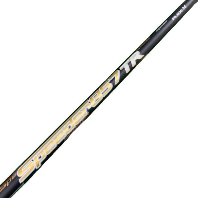 【中古】 テーラーメイドスリーブ付き(Qi4D系) フジクラドライバー用 シャフト Speeder 857 TR (フレックスX)Aランク ゴルフクラブ
