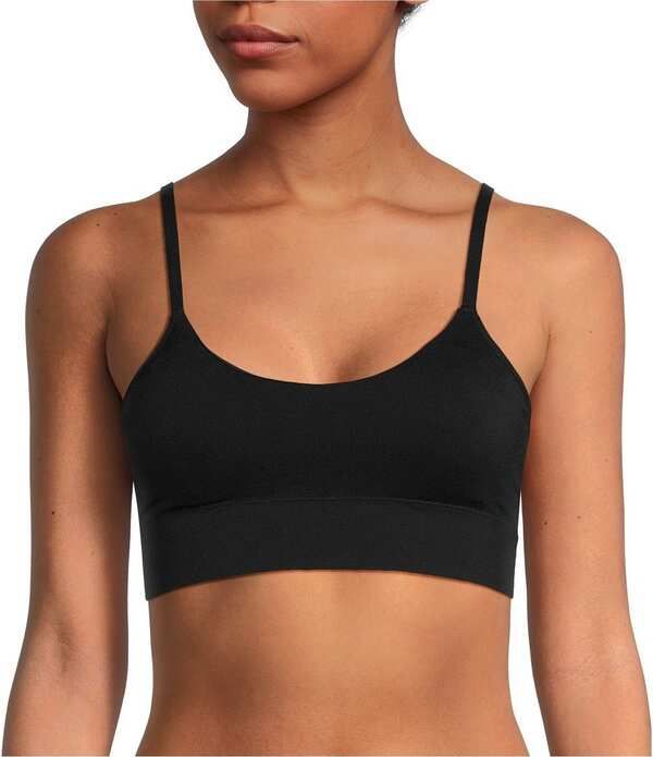 モダン ムーブメント レディース トップス シャツ クロップド Modern Movement Seamless Cropped Cami Black ブラック