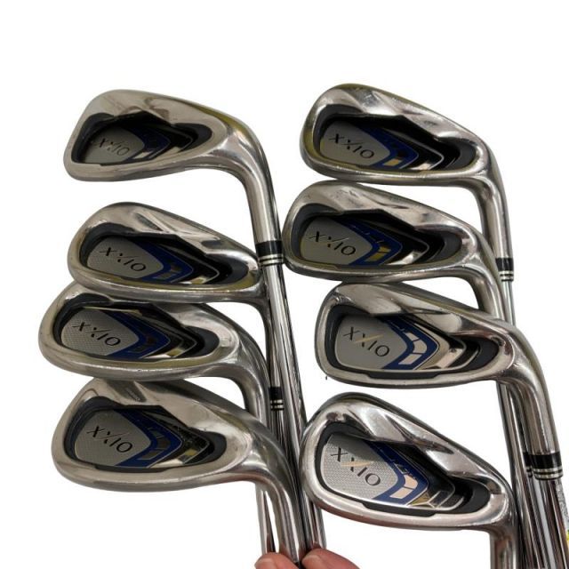 【中古】 ダンロップ XXIO(2016) 8S アイアンセット IR NS PRO 890GH D.S.T for XXIO (フレックスS) メンズ 男性用 右利き 右用 Cランク ゴルフクラブ
