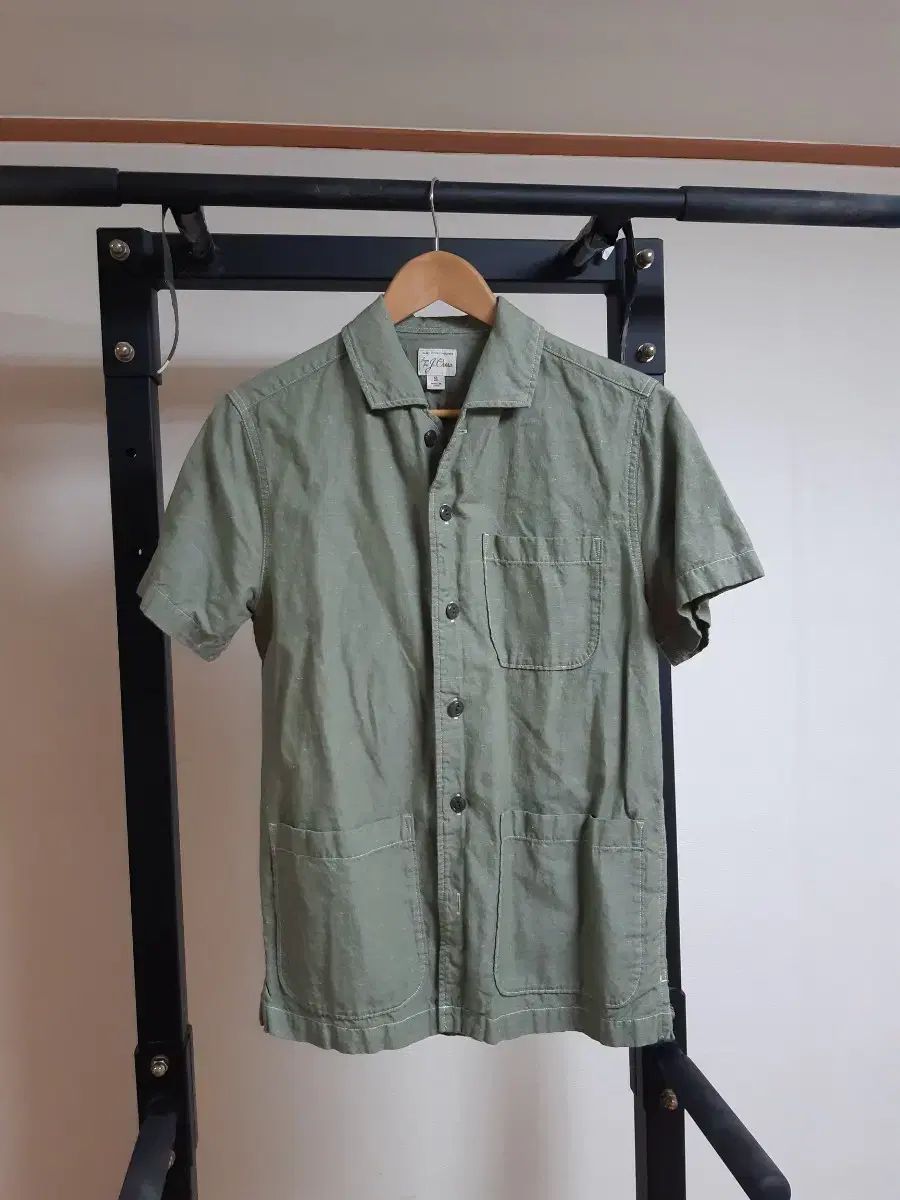 J.Crew Wallace Barnes シャンブレー キューバシャツ