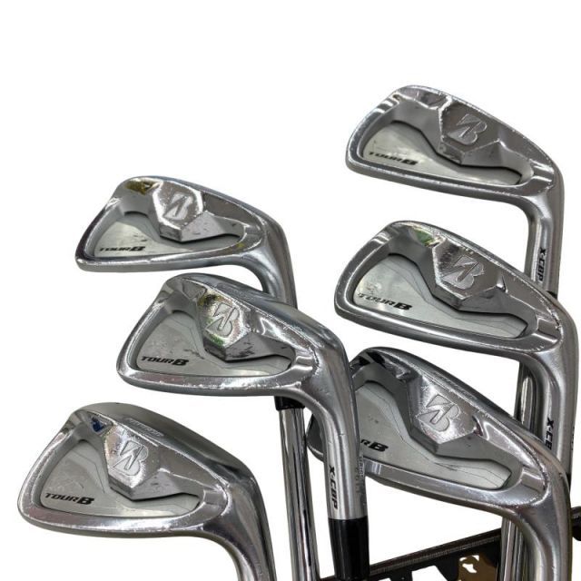 【中古】 ブリヂストン TOUR B X-CBP 6S アイアンセット IR NS PRO MODUS3 TOUR105 (フレックスS) メンズ 男性用 右利き 右用 Cランク ゴルフクラブ