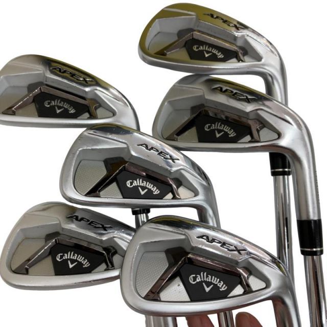 【中古】 キャロウェイ APEX(2021) 6S アイアンセット IR NS PRO 950GH neo (フレックスS) メンズ 男性用 右利き 右用 Cランク ゴルフクラブ