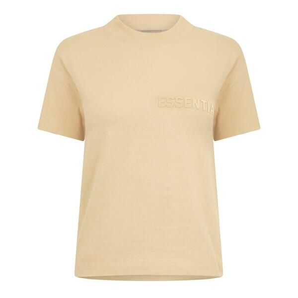 フィアオブゴッド レディース トップス Tシャツ Fear Of God Essentials Womens TShirt Sand サンド