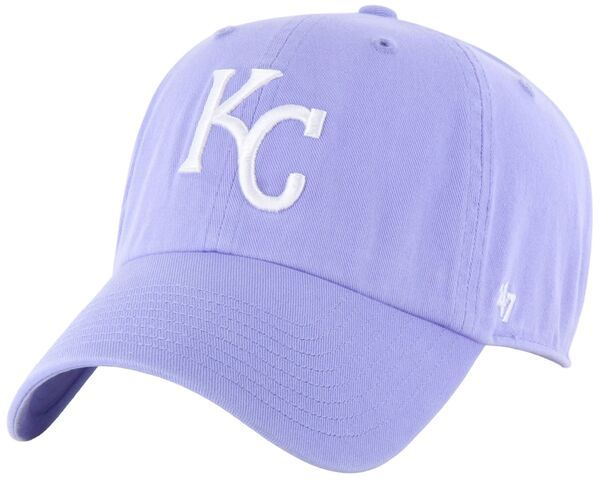 フォーティーセブン メンズ アクセサリー 帽子 47 Adult Kansas City Royals Purple Clean Up Adjustable Hat NoColor パープル