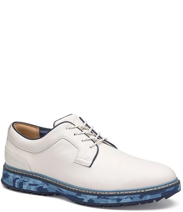 ジョンストンアンドマーフィー メンズ シューズ オックスフォード Johnston Murphy Mens Upton Gl1 Luxe Hybrid Waterproof Oxfords White ホワイト