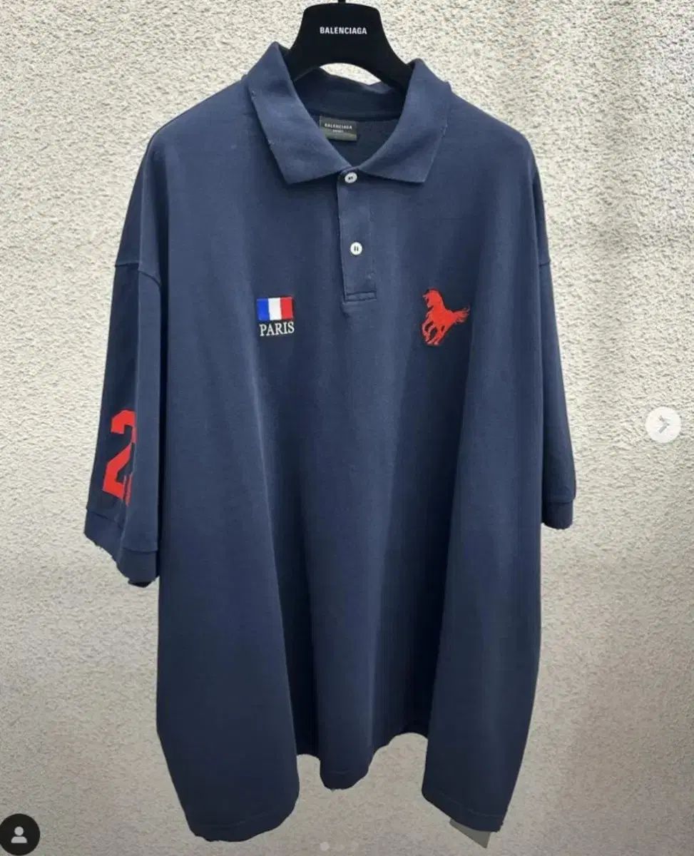 バレンシアガ パリ ポロ Tシャツ サイズ1