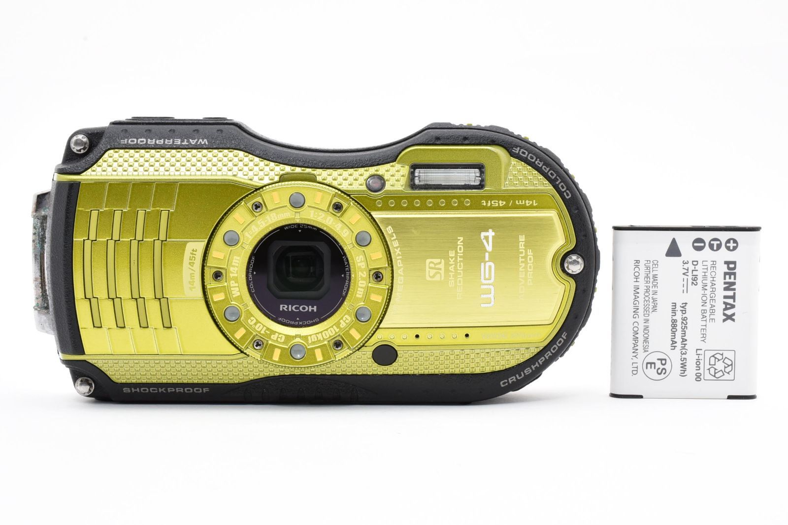 ★美品★ RICOH リコー WG-4 コンパクトデジタルカメラ #K927