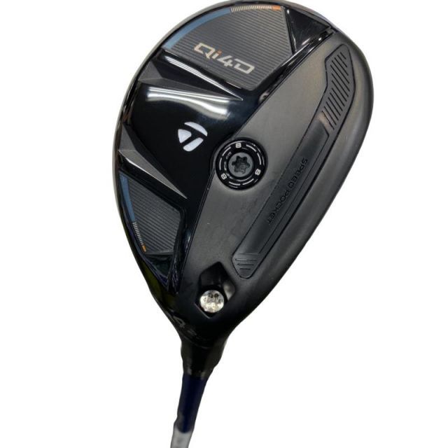 【中古】 テーラーメイド Qi4D U4 ユーティリティ UT 純正特注シャフト (フレックスS) メンズ 男性用 右利き 右用 Bランク ゴルフクラブ