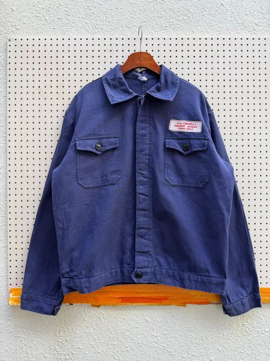 70s EURO MECHANIC ブルゾン フレンチワークブルゾン