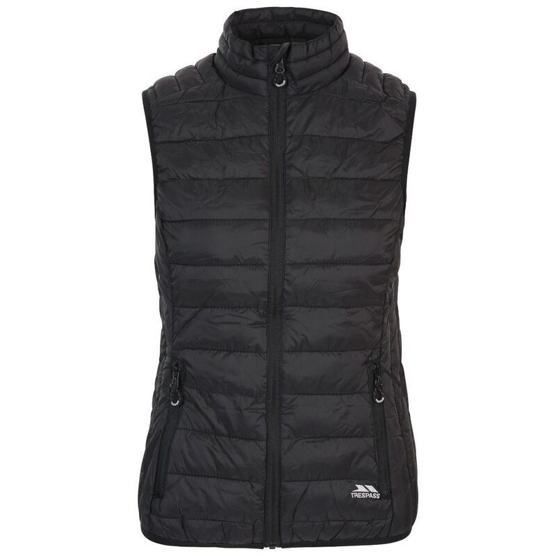 トレスパス レディース アウター ジャケット・ブルゾン Tシャツ ジレ Trespass WomensLadies Teeley Packaway Gilet Black ブラック