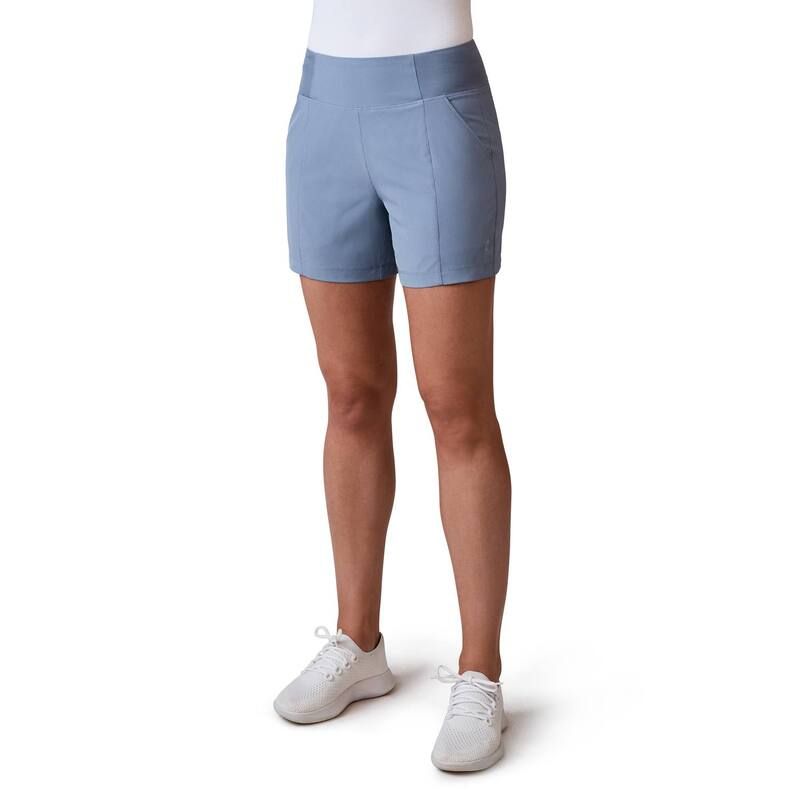 フリー カントリー レディース ボトムス ハーフパンツ・ショーツ Free Country Womens Free 2 Explore Hybrid Short Medium Grey グレー