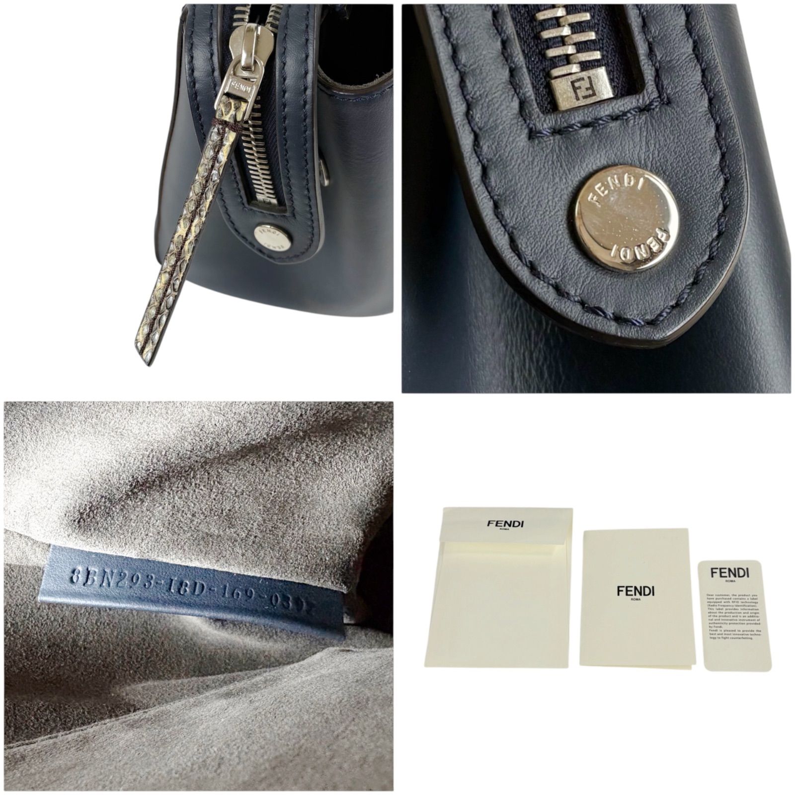 フェンディ FENDI ドットコム 2WAY ハンドバッグ ショルダーバッグ 