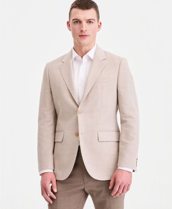 ヒューゴボス メンズ アウター ジャケット・ブルゾン ブレザー Hugo Boss Mens ModernFit Blazer Beige ベージュ