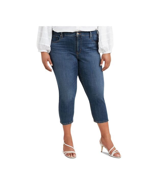 リーバイス レディース ボトムス デニムパンツ キャップ ジーンズ Levis 311 Shaping Skinny Mid Rise Capri Jeans Lapis Amidst