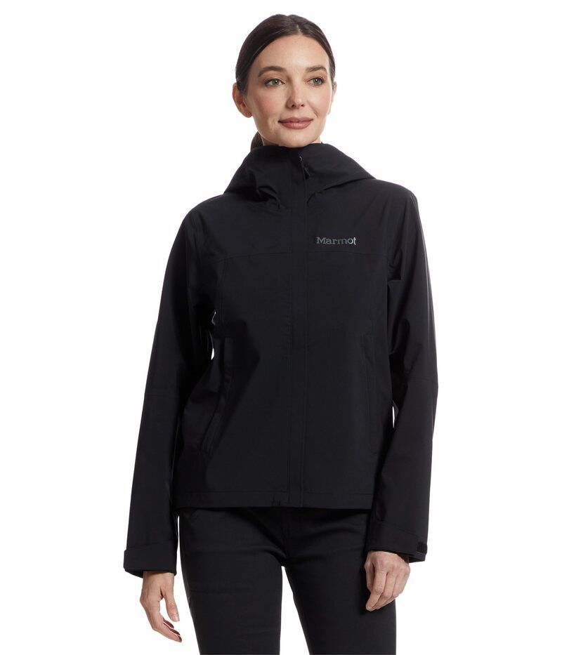 マーモット レディース アウター コート ジャケット Marmot PreCip Eco Pro Jacket Black ブラック