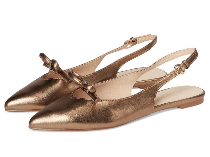 ジャックロジャース レディース シューズ サンダル トール Jack Rogers Lennox Flat Sling Metallic Nappa Bronze メタリック