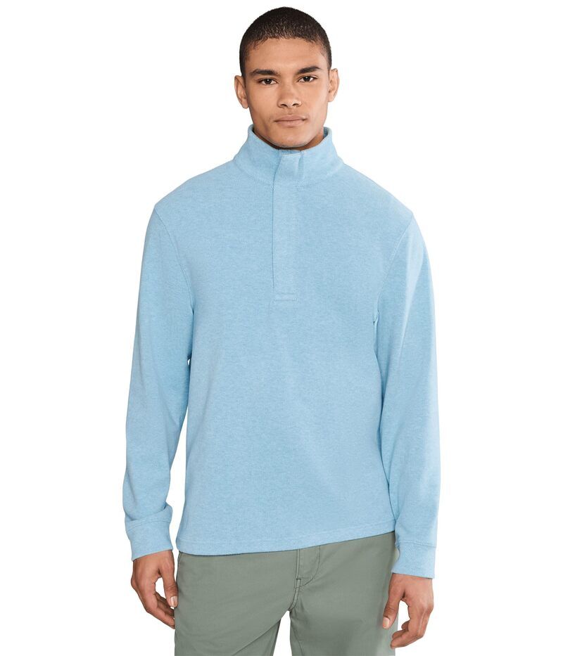 ヴァインヤードヴァインズ メンズ アウター パーカー・スウェット Vineyard Vines Calmwater QuarterZip Jake Blue ブルー