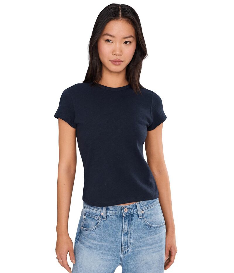 リラピー レディース トップス シャツ ヴィンテージ Lilla P Vintage Little Tee Navy ネイビー