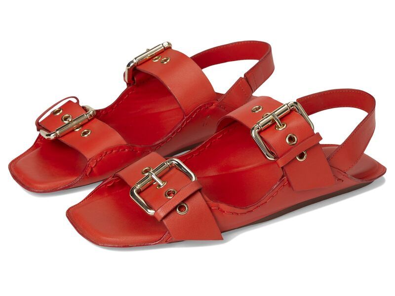 フリーピープル レディース シューズ サンダル Free People Blossom Buckle Sandal Salsa Leather