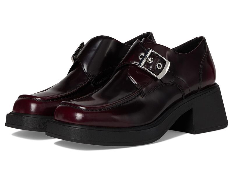 ヴァガボンド レディース シューズ オックスフォード モンク Vagabond Shoemakers Dorah Monk Shoe Dark Bordo