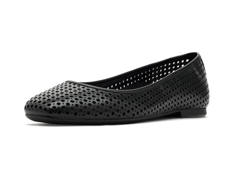 バイオニック レディース シューズ サンダル VIONIC Orinda Perf Black Leather ブラック