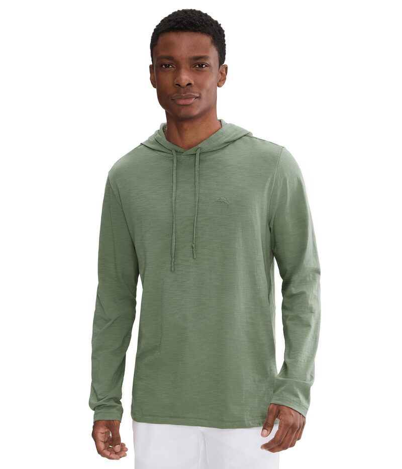 トッミーバハマ メンズ アウター パーカー・スウェット Tommy Bahama Bali Beachoodie Long Sleeve Dusty Sage セージ