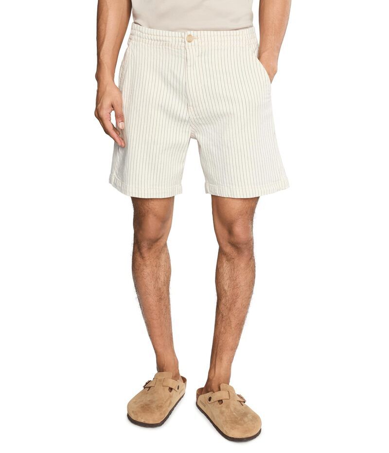 リヴァプール ロサンゼルス メンズ ボトムス ハーフパンツ・ショーツ ショートパンツ デニム Liverpoolos Angeles Denim Shorts with Internal Drawstring EcruSlate エクリュ