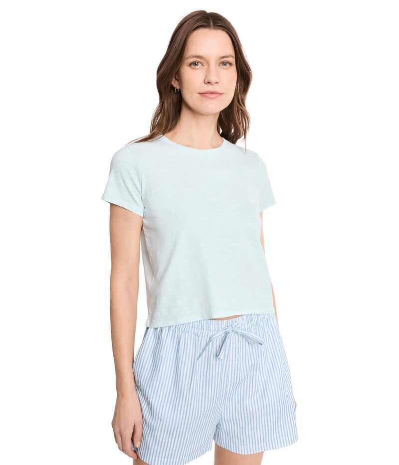 スプレンディット レディース トップス シャツ Splendid Louisa Short Sleeve Tee Light Mint ミント