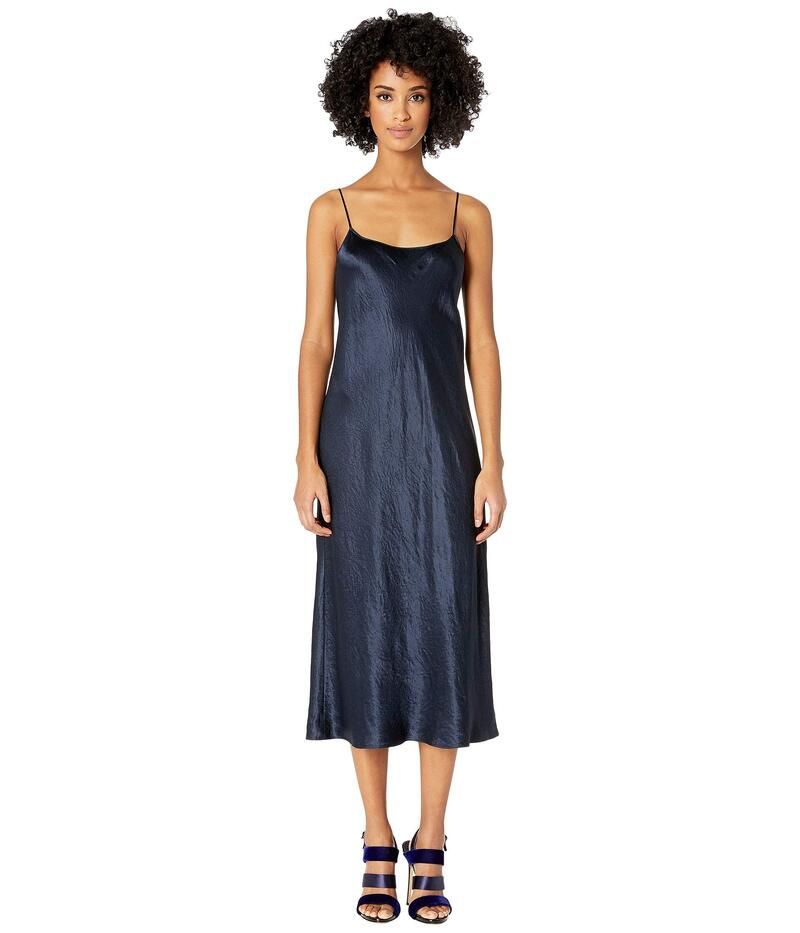 ヴィンス レディース トップス ワンピース Vince Slip Dress Coastal Blue ブルー