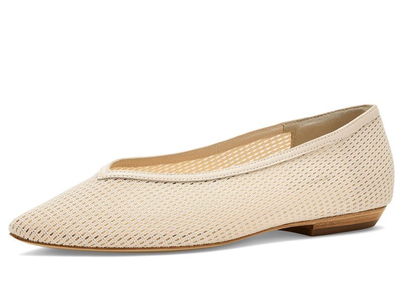 ヴェロニカ ベアード レディース シューズ サンダル メッシュ Veronica Beard Bancroft Mesh BallerinaSkimmer Shoes Ecru エクリュ