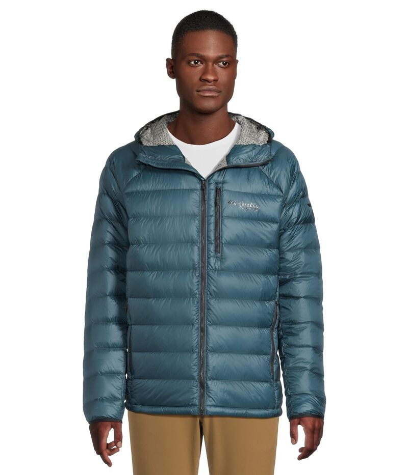 コロンビア メンズ アウター コート フーデッドジャケット ダウン ジャケット Columbiarcticrest Down Hooded Jacket Everblue
