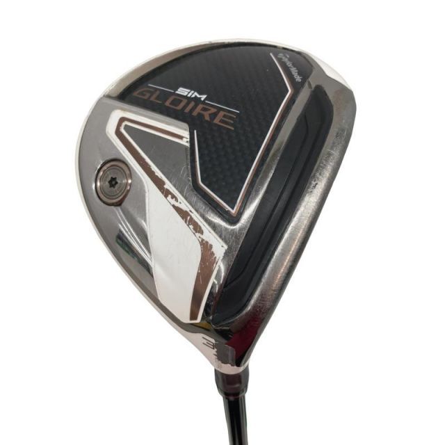 【中古】 テーラーメイド SIM GLOIRE 3W フェアウェイウッド FW AIR Speeder TM(FW) (フレックスS) メンズ 男性用 右利き 右用 Dランク ゴルフクラブ