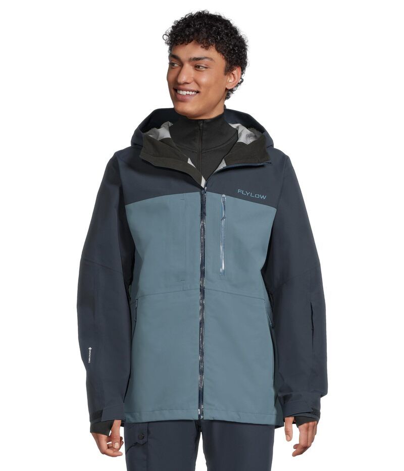 フライロー メンズ アウター コート ジャケット Flylow Quantum Pro Jacket OceanAbyss