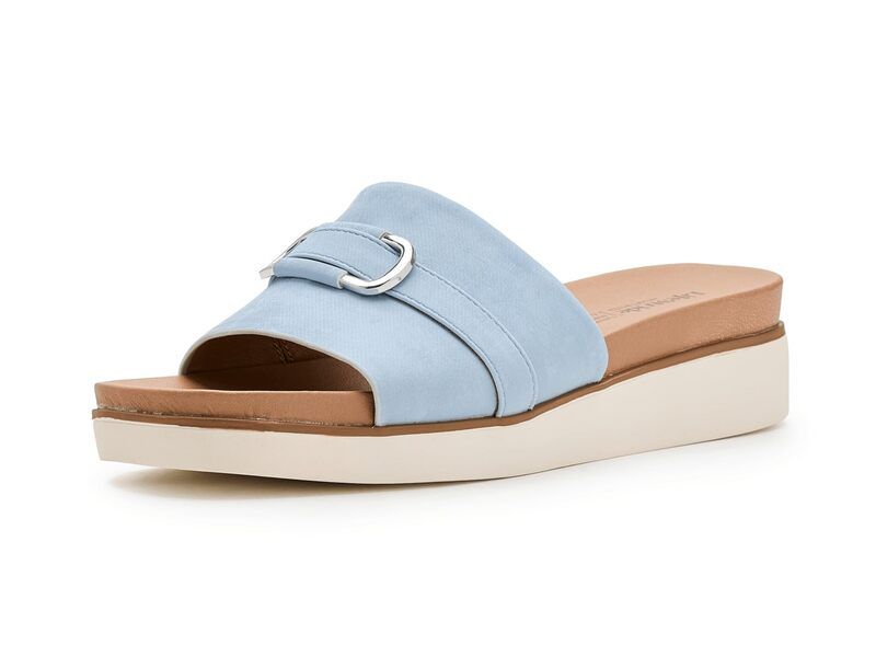 ライフストライド レディース シューズ ブーツ・レインブーツ LifeStride Genevieve Blue Faux Leather ブルー