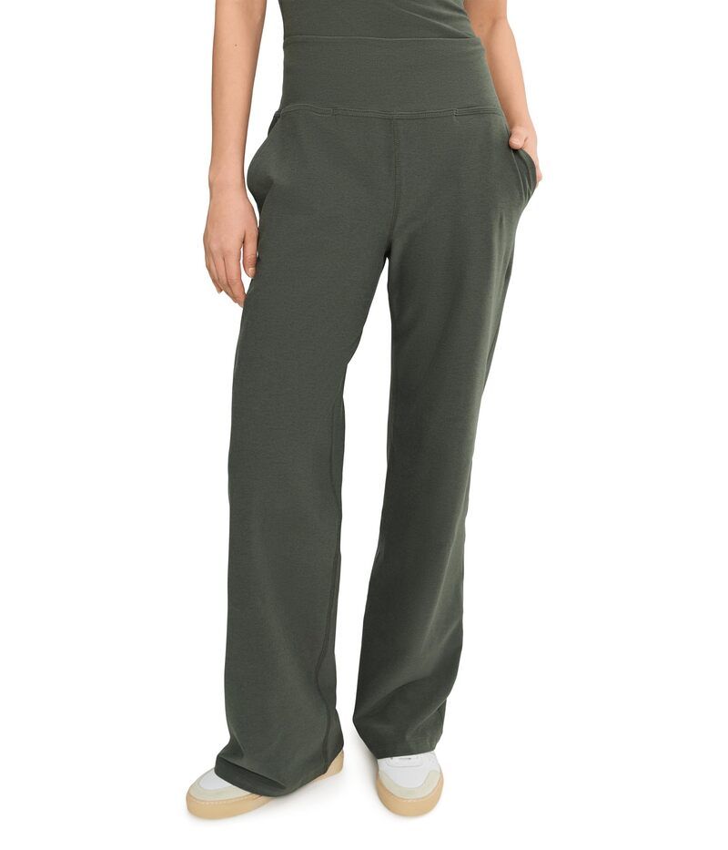 ビヨンドヨガ レディース ボトムス カジュアルパンツ ワイドレッグ Beyond Yoga Spacedye Laid Back Wide Leg Pants Dusty Forest Heather ヘザー