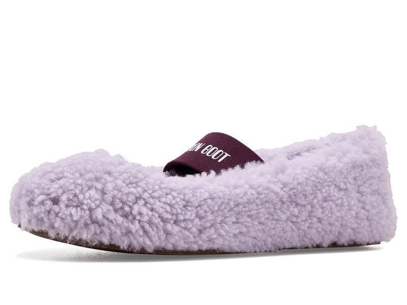 ムーンブーツ レディース シューズ サンダル MOON BOOT Shearling Ballerina Lilac ライラック