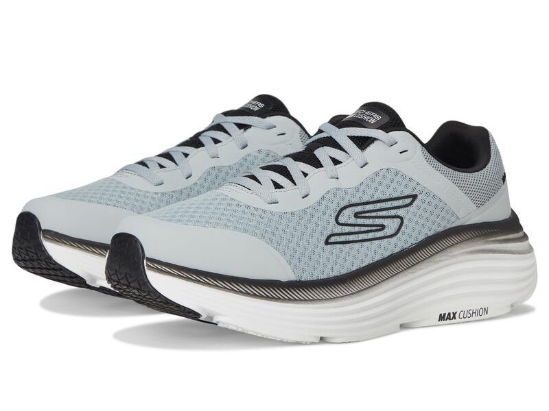 スケッチャーズ メンズ シューズ スニーカー SKECHERS Max Cushioning Endeavour Light GrayBlack ブラック