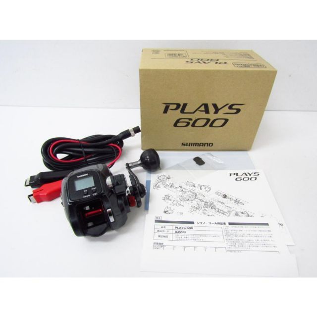 SHIMANO シマノ 19. PLAYS 600 プレイズ600 リール 釣り具 ▽SP12471