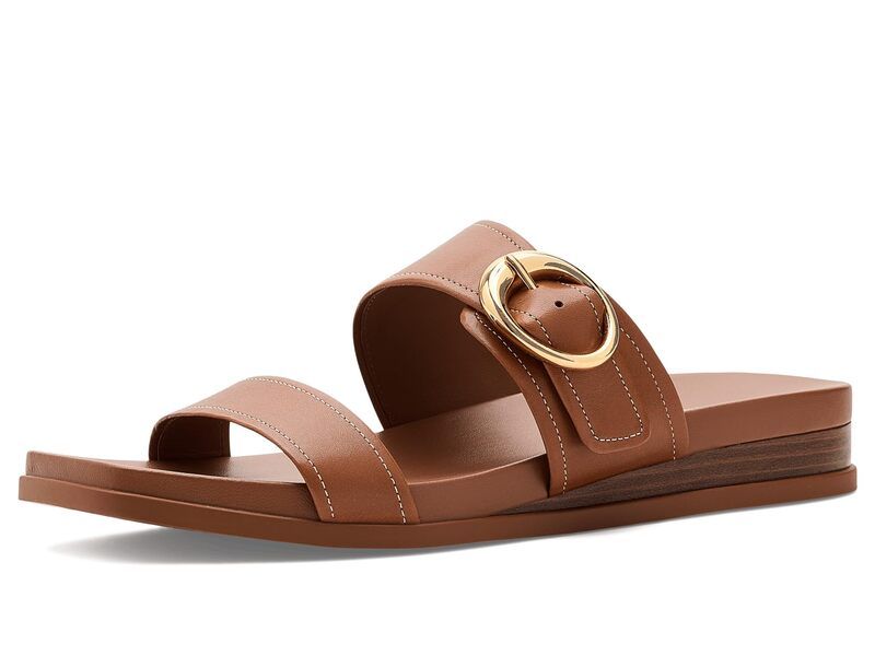 コールハーン レディース シューズ サンダル Cole Haan Oaklynn Double Band Footbed British Tan Leather タン