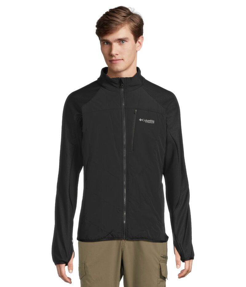 コロンビア メンズ アウター コート Columbiarcticrest Hybrid Full Zip Black ブラック